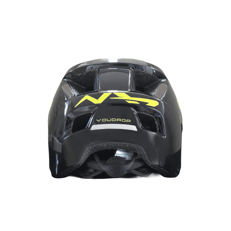 AB Bikes Accessories ABUS YouDrop Helmet in black – back view