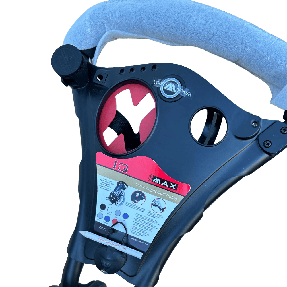 AB Bikes Golf Trundler Big Max Blade IQ in black – bag view