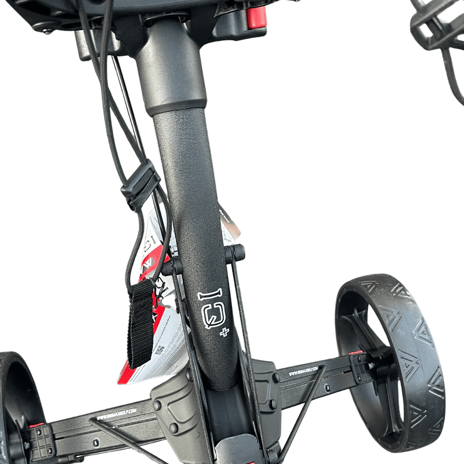 AB Bikes Golf Trundler Big Max Blade IQ+ in black – rear wheel view