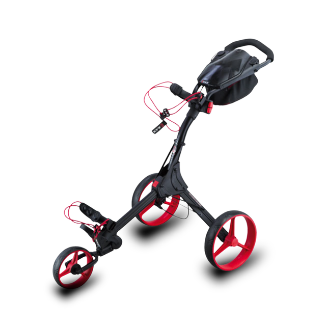 AB Bikes Golf Trundler Big Max Blade IQ+ in red and black – side view