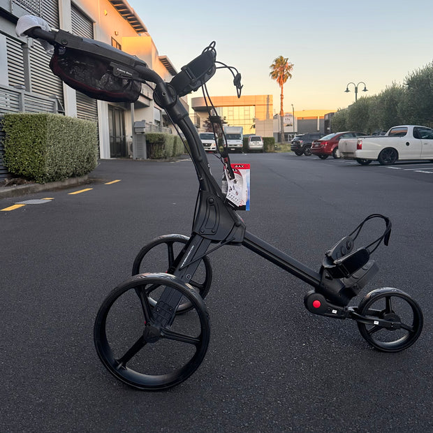 AB Bikes Golf Trundler Big Max Blade IQ+ in black – real shot side view