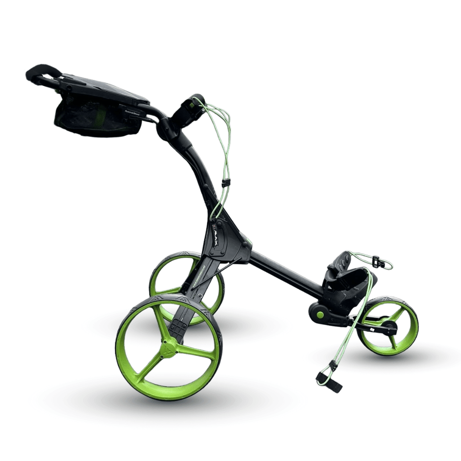 AB Bikes Golf Trundler Big Max Blade IQ+ in green and black – side view