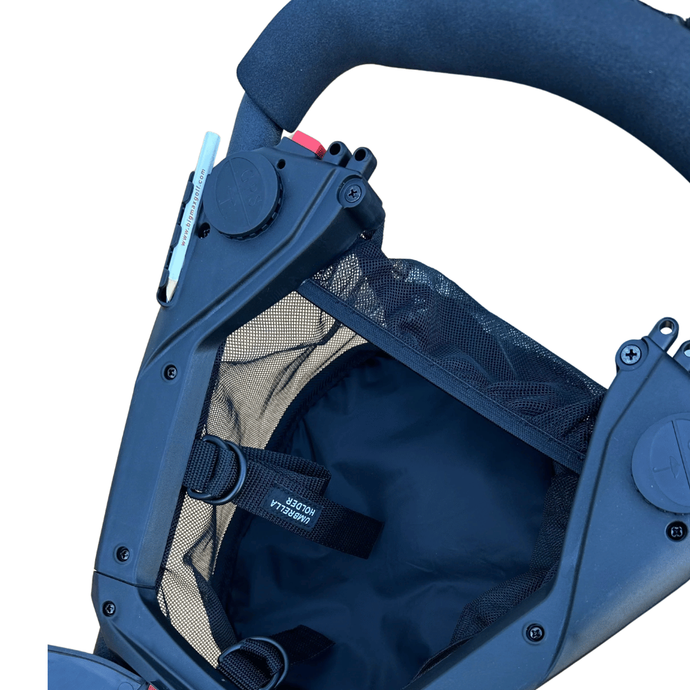 AB Bikes Golf Trundler Big Max Ti Lite in black – container inside view