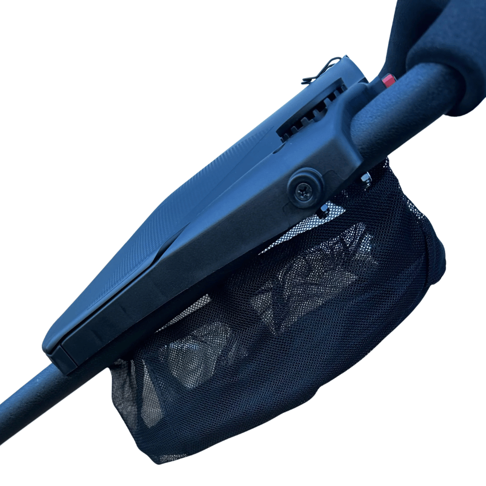 AB Bikes Golf Trundler Big Max Ti Lite in white – container side view