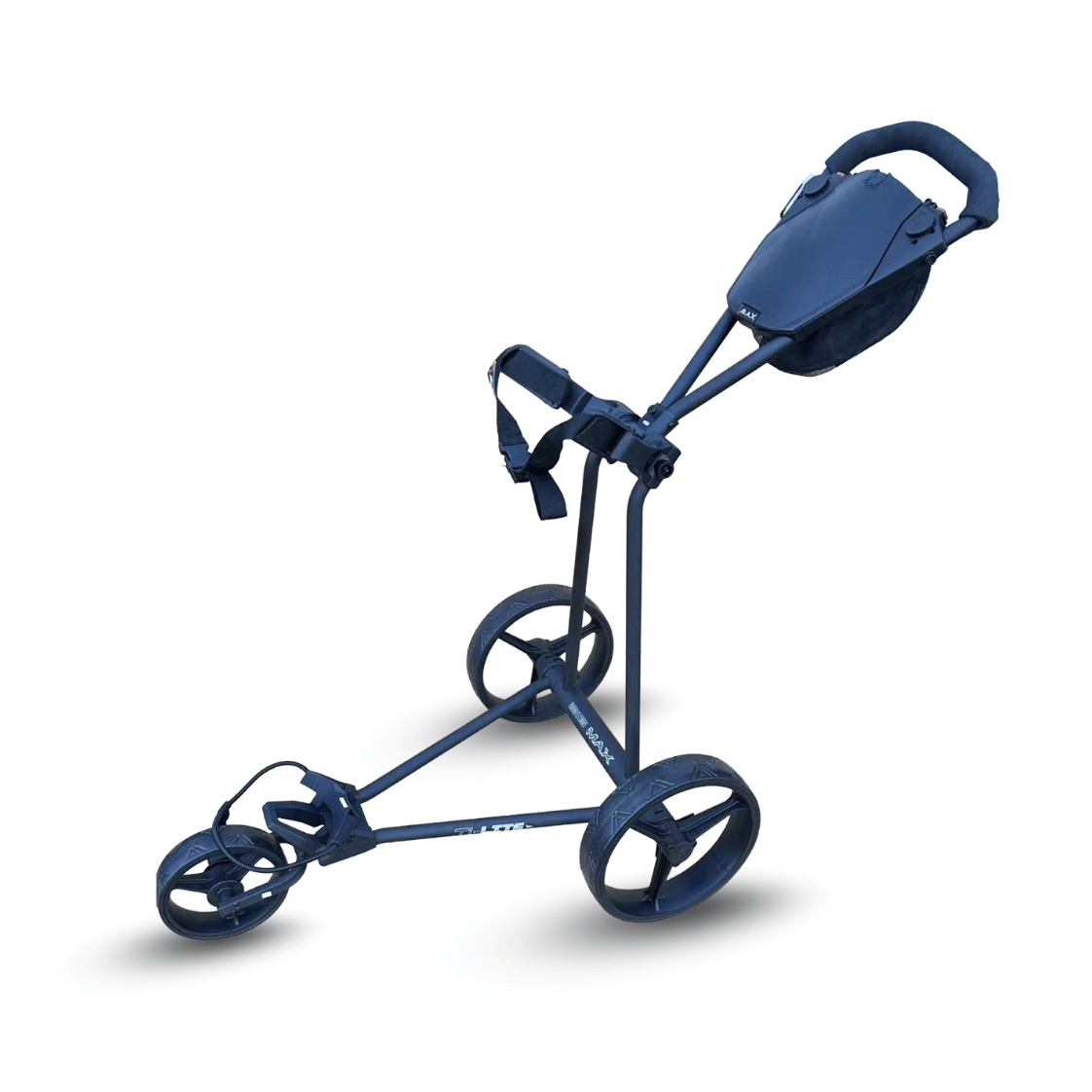 AB Bikes Golf Trundler Big Max Ti Lite in black – side view