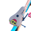 AB Bikes BMX GT Performer PCH in orange – bike seat view