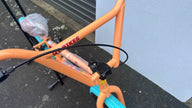 AB Bikes BMX GT Performer PCH in orange – handbar view