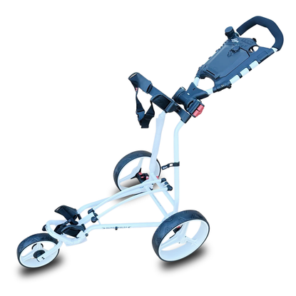 AB Bikes Golf Trundler Big Max Autofold+ in white – side view