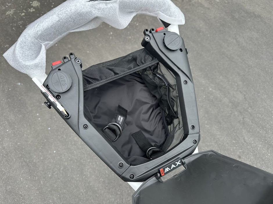 AB Bikes Golf Trundler BigMax Autofold FF in white – container inner view