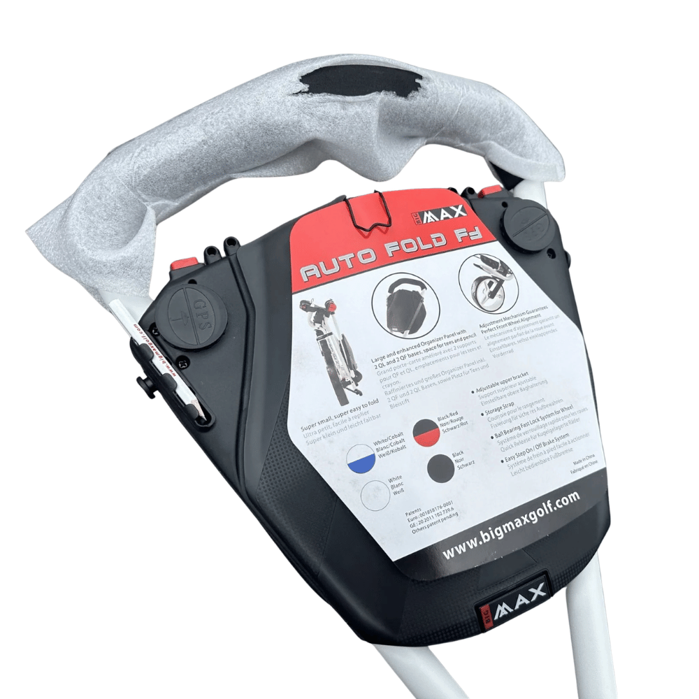 AB Bikes Golf Trundler BigMax Autofold FF in white – container view