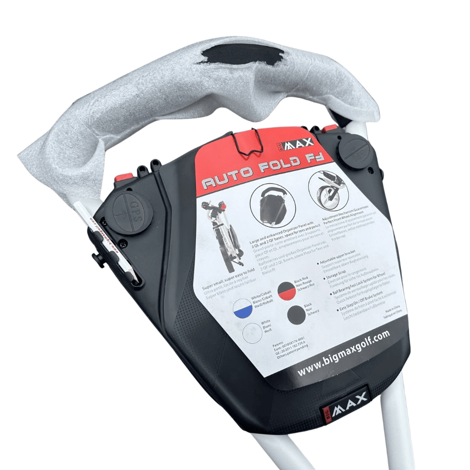 AB Bikes Golf Trundler BigMax Autofold FF in white – container view