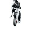 AB Bikes Golf Trundler BigMax Autofold FF in white – folding side view