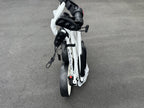 AB Bikes Golf Trundler BigMax Autofold FF in white – folding side view