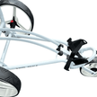 AB Bikes Golf Trundler Big Max Autofold+ in white – top view