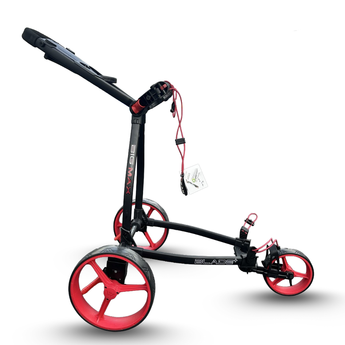 AB Bikes Golf Trundler Big Max BLADE+ in black – side view