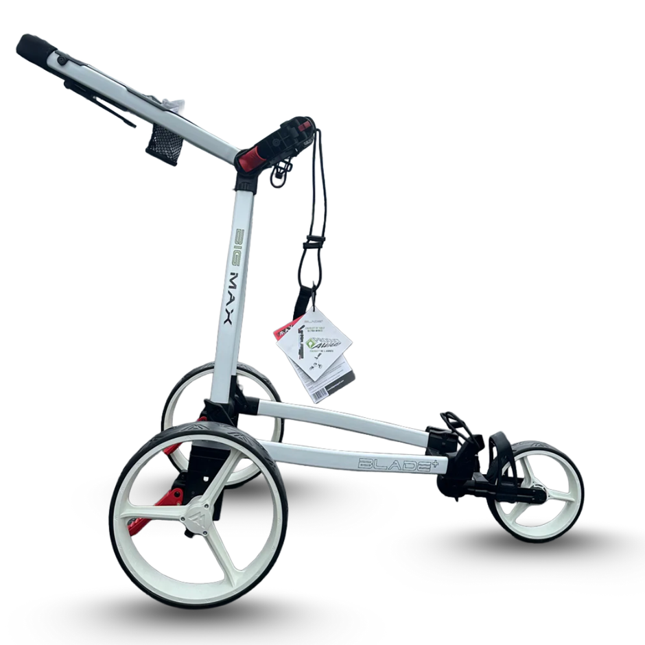 AB Bikes Golf Trundler Big Max BLADE+ in white – side view