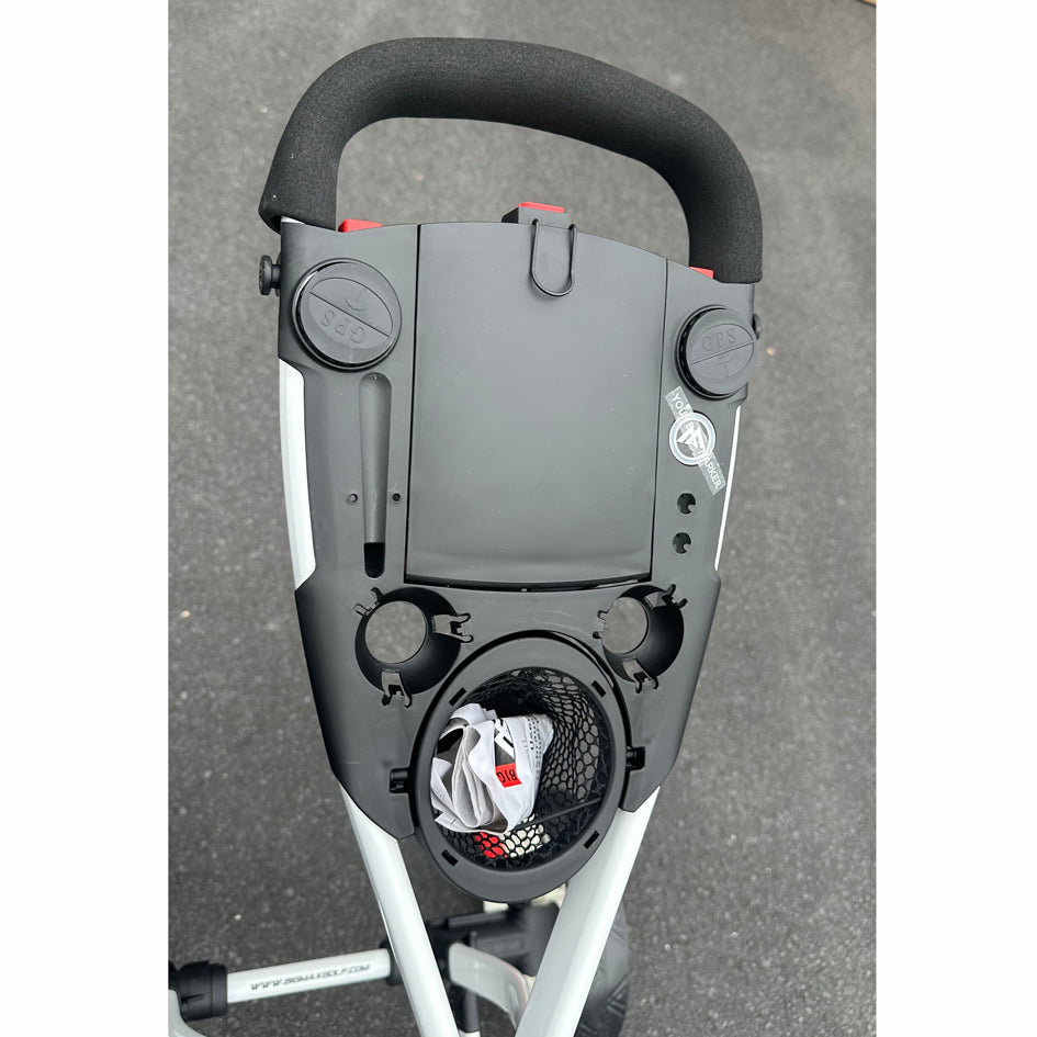 AB Bikes Golf Trundler Big Max BLADE+ in white – container view