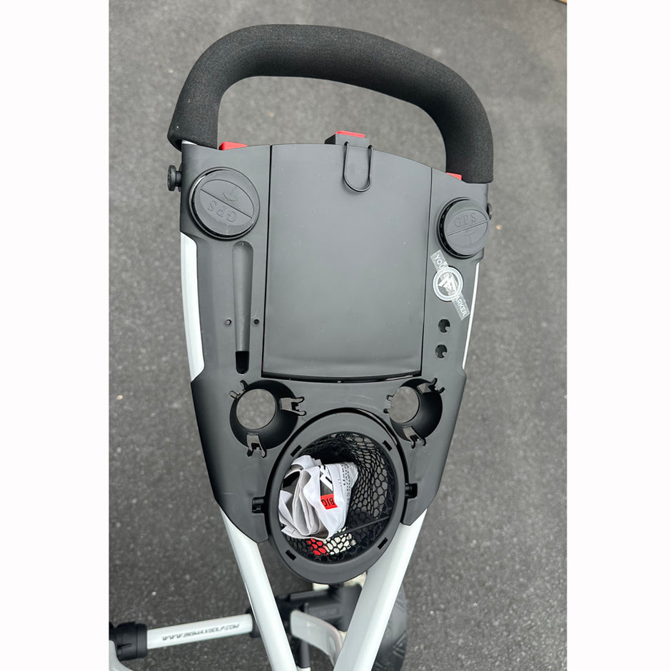 AB Bikes Golf Trundler Big Max BLADE+ in white – container view