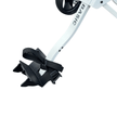AB Bikes Golf Trundler Big Max Basic in white – club holder view