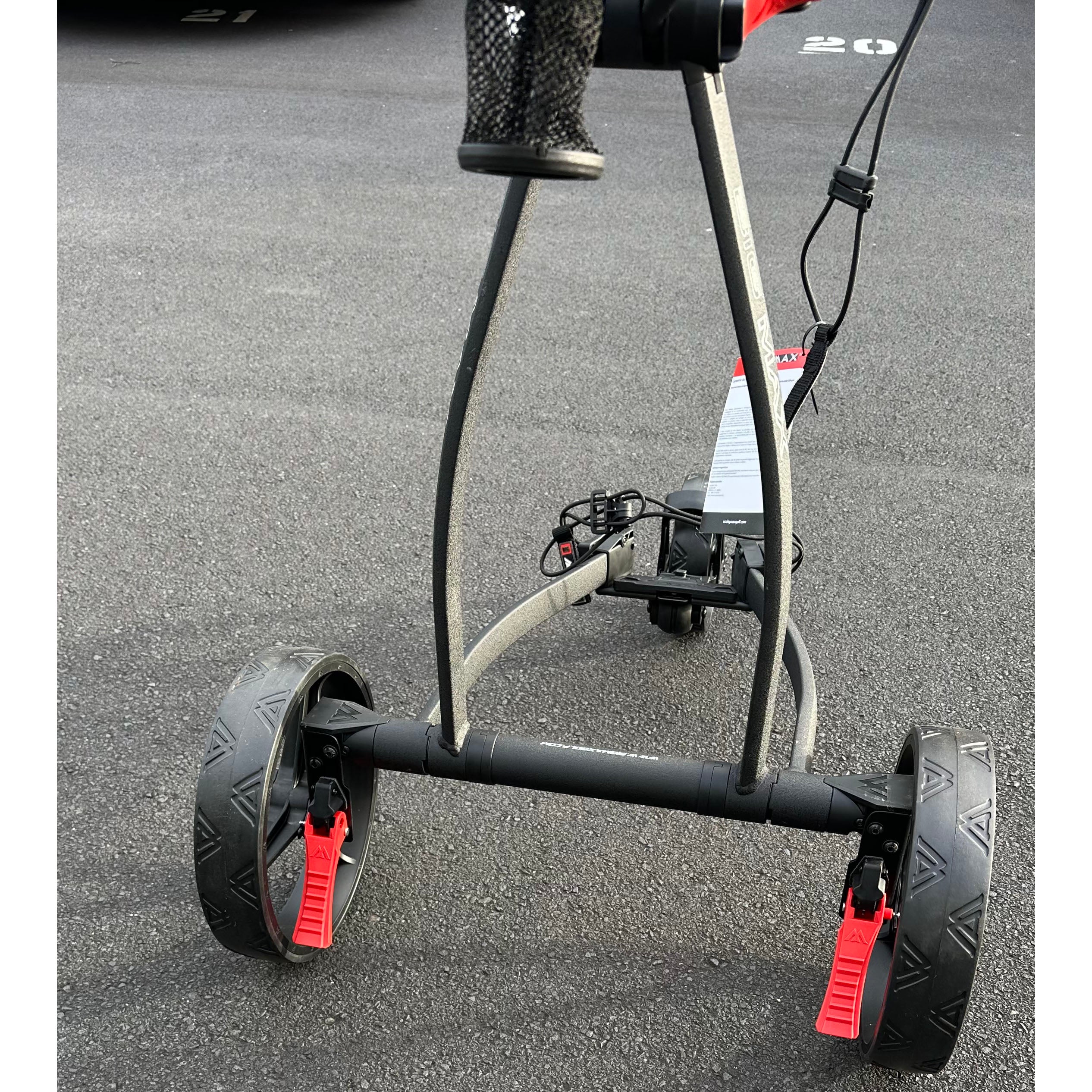 AB Bikes Golf Trundler Big Max Blade IP in black – back view