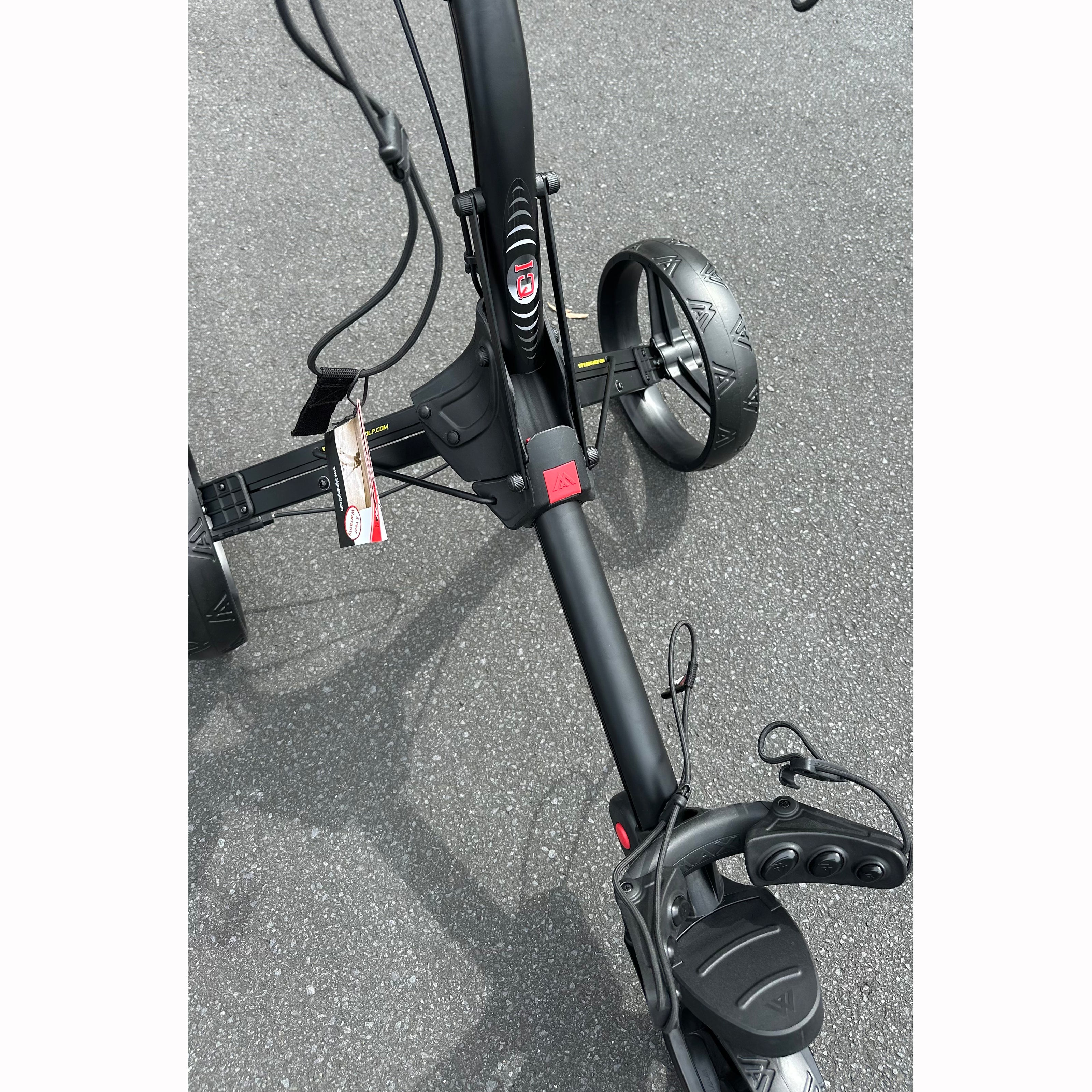AB Bikes Golf Trundler Big Max Blade IQ in black – top view