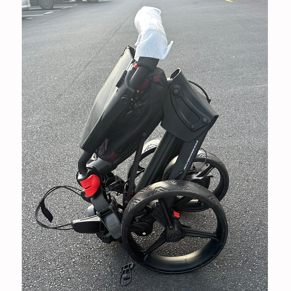 AB Bikes Golf Trundler Big Max Blade IQ+ in black – folding view