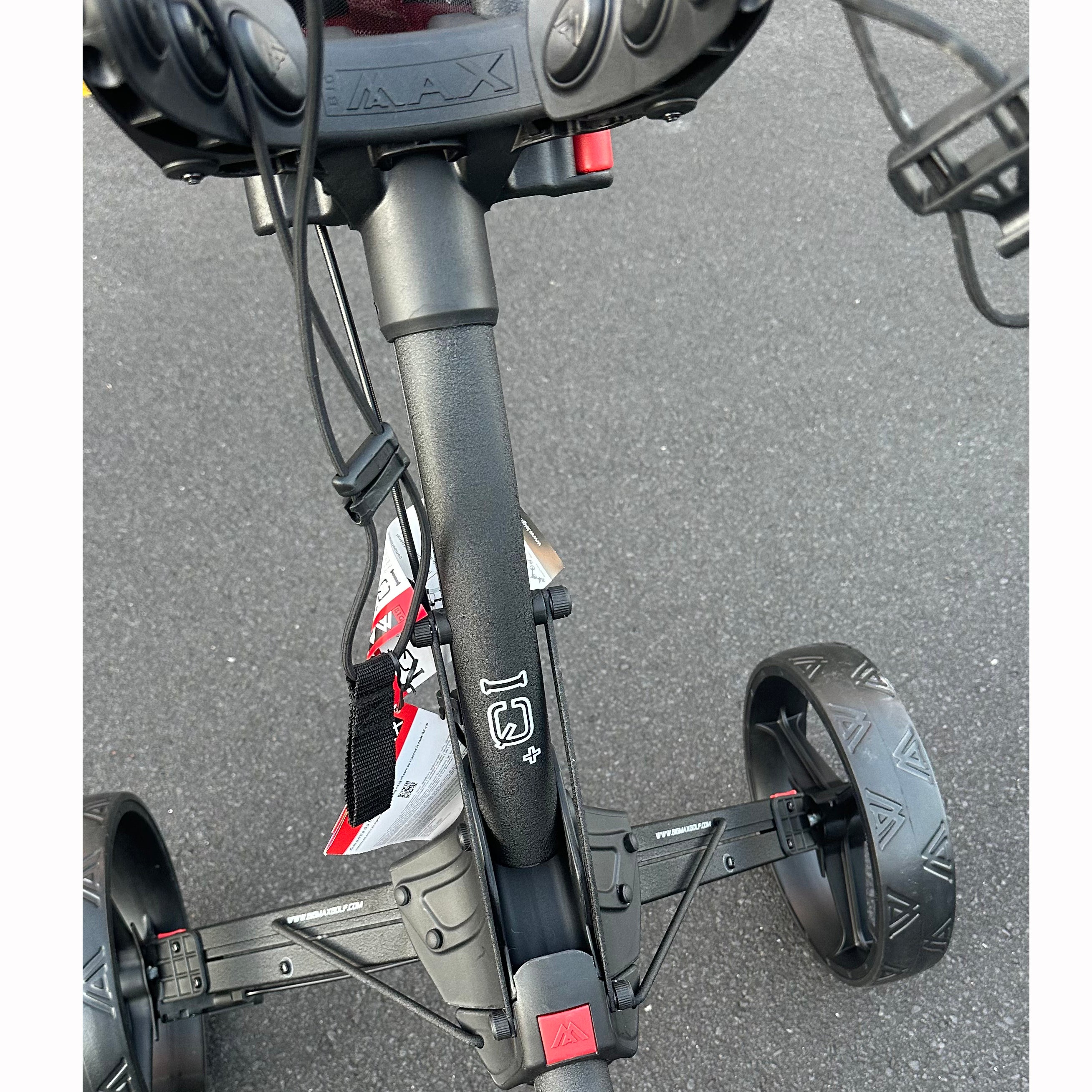 AB Bikes Golf Trundler Big Max Blade IQ+ in black – front view