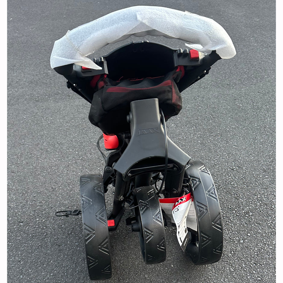 AB Bikes Golf Trundler Big Max Blade IQ+ in black – folding back view