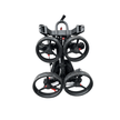 AB Bikes Golf Trundler Big Max Blade Quattro in black – folded back view