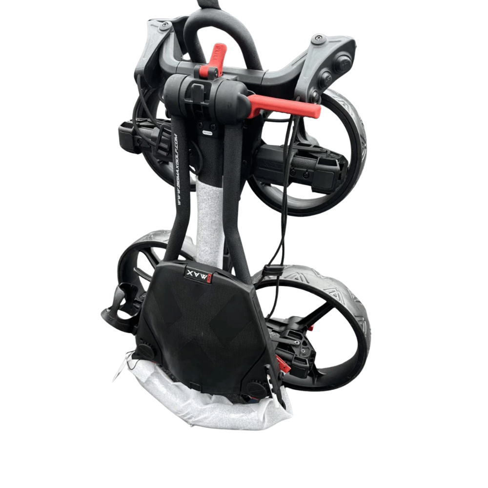 AB Bikes Golf Trundler Big Max Blade Quattro in black – folded front view