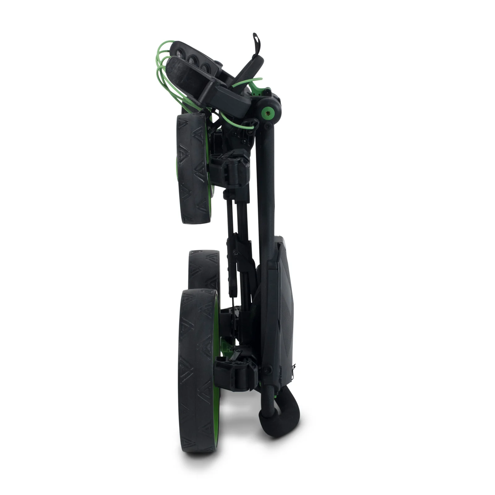 AB Bikes Golf Trundler Big Max Blade Quattro in green – folding view