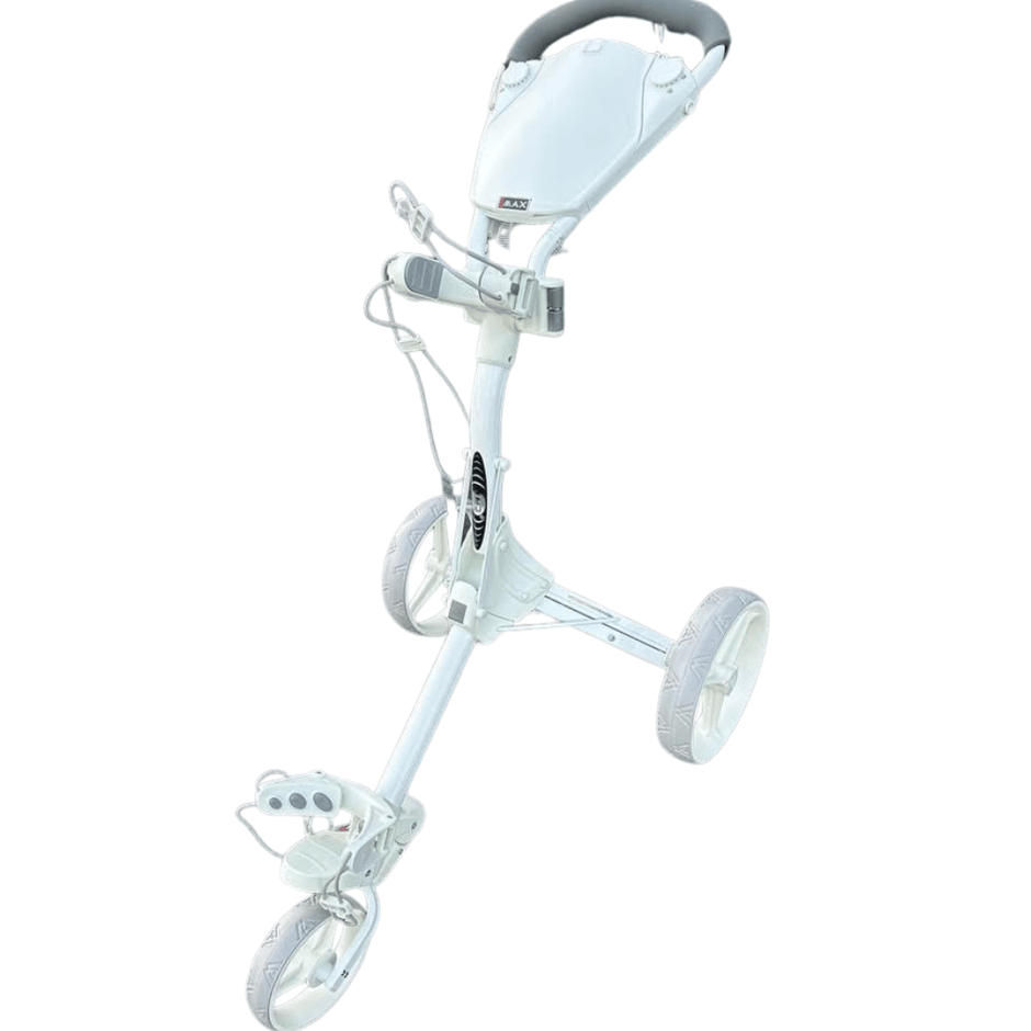AB Bikes Golf Trundler Big Max Blade IQ+ in white – real shot front side view