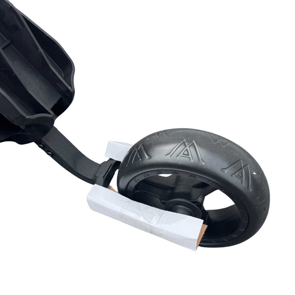 AB Bikes Golf Trundler Big Max Junior 3W in black – front wheel view