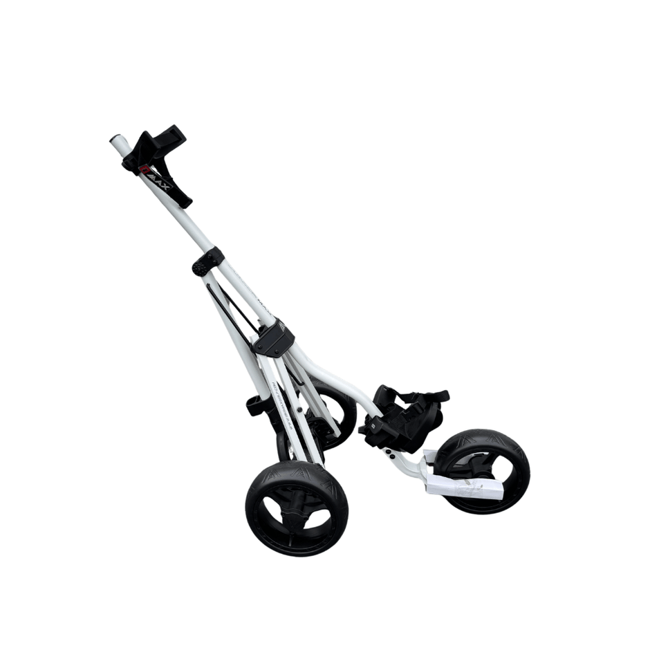 AB Bikes Golf Trundler Big Max Junior 3W in white – folded view