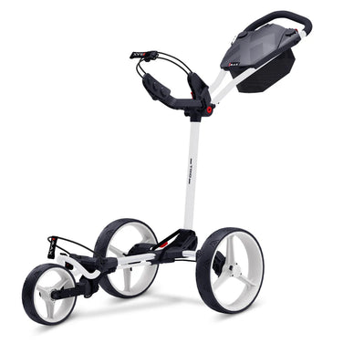 AB Bikes Golf Trundler Big Max TRIO in white – side view