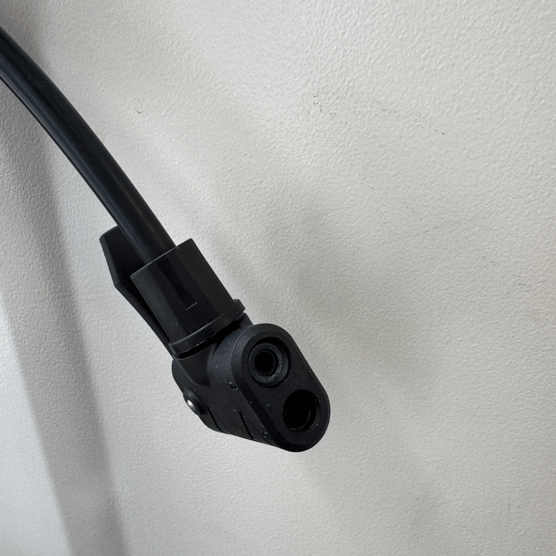 AB Bikes Accessories Bike Pump in black – valve pump head view