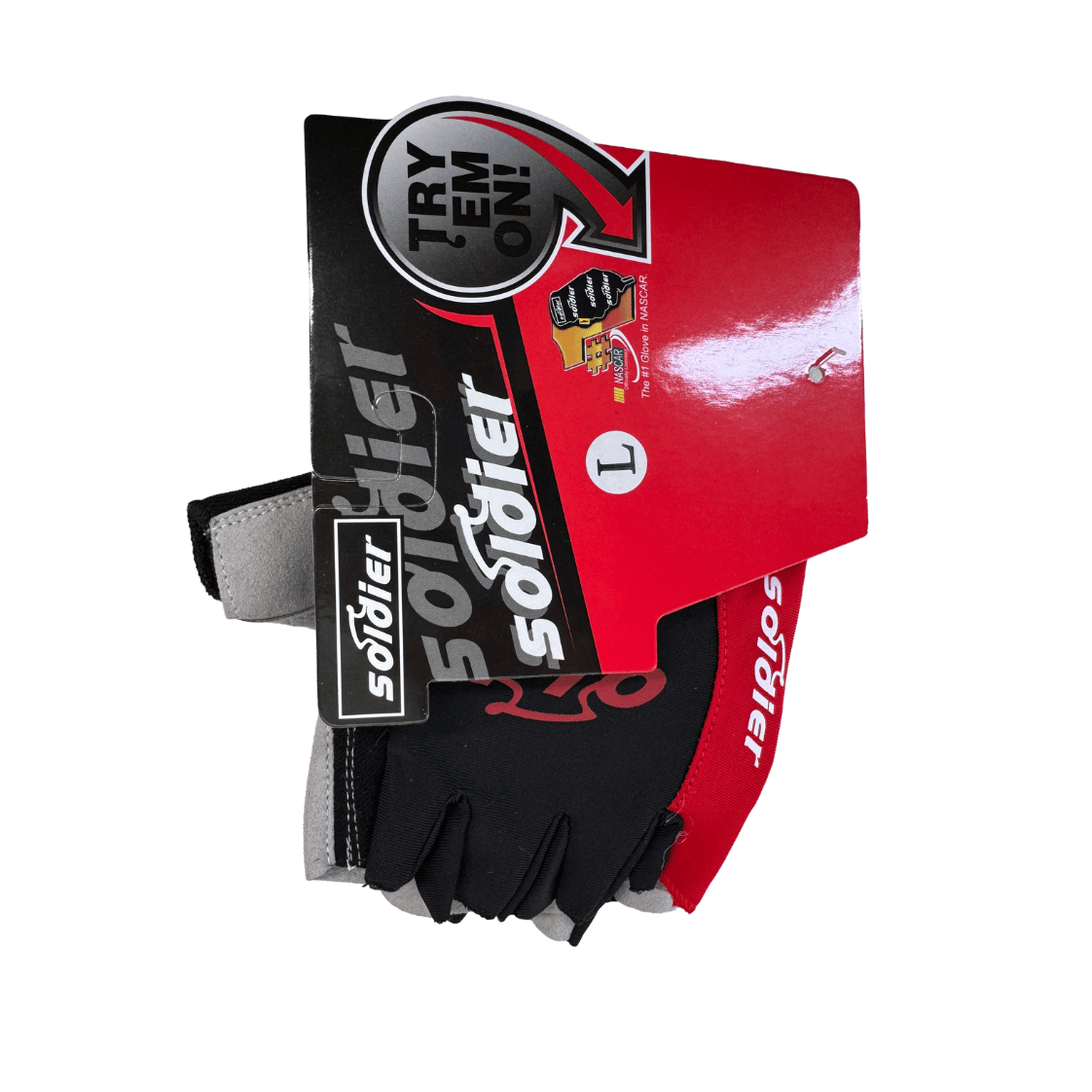 AB Bikes Accessories Bike Gloves in black – packed view