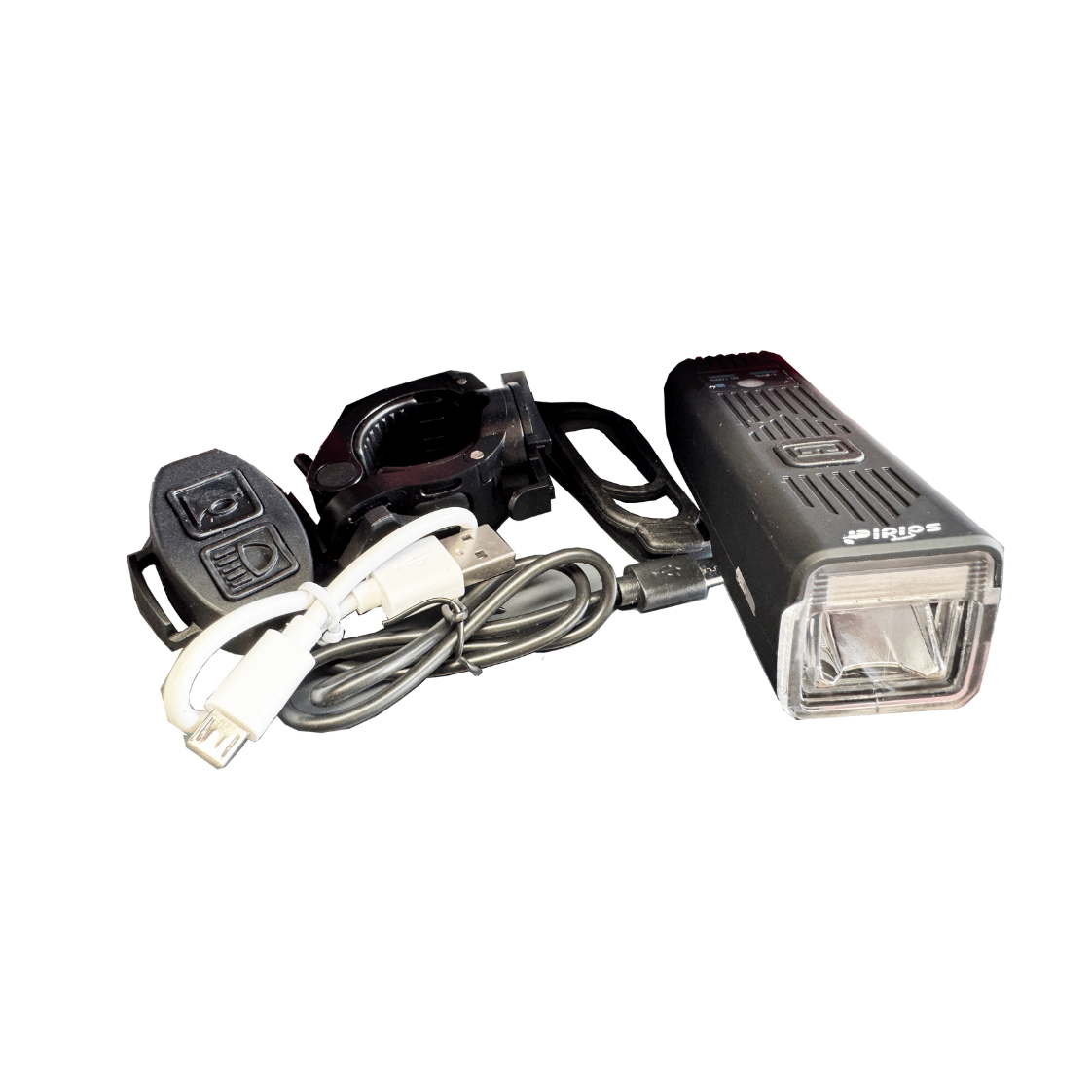 AB Bikes Accessories Bike Light with Horn in black – all sets view