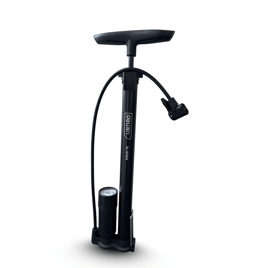 AB Bikes Accessories Bike Pump in black – side view