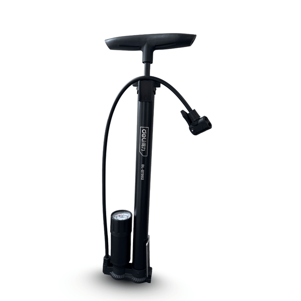 AB Bikes Accessories Bike Pump in black – side view