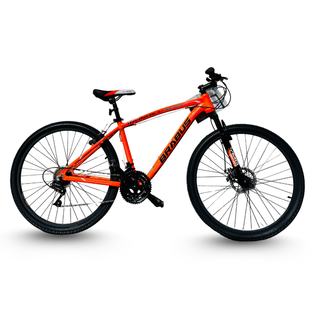 AB Bikes Mountain Bike Brabus Ironhill in orange – side view