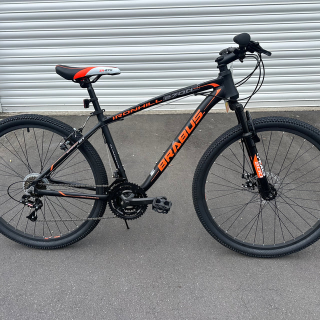 AB Bikes Mountain Bike Brabus Ironhill in black – side view