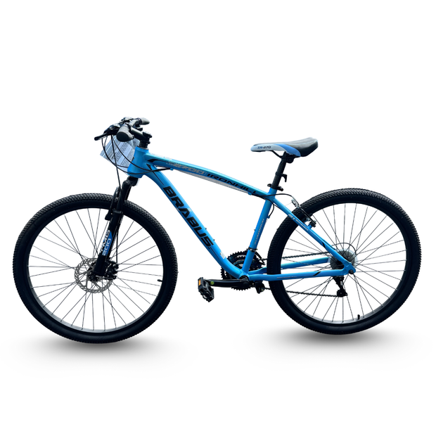 AB Bikes Mountain Bike Brabus Ironhill in light blue – side view