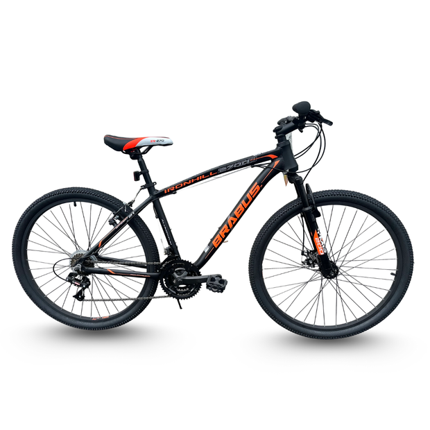 AB Bikes Mountain Bike Brabus Ironhill in black – side view