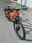 AB Bikes Mountain Bike Brabus Ironhill in orange – front view