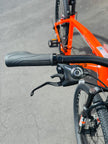 AB Bikes Mountain Bike Brabus Ironhill in orange – right handbar view