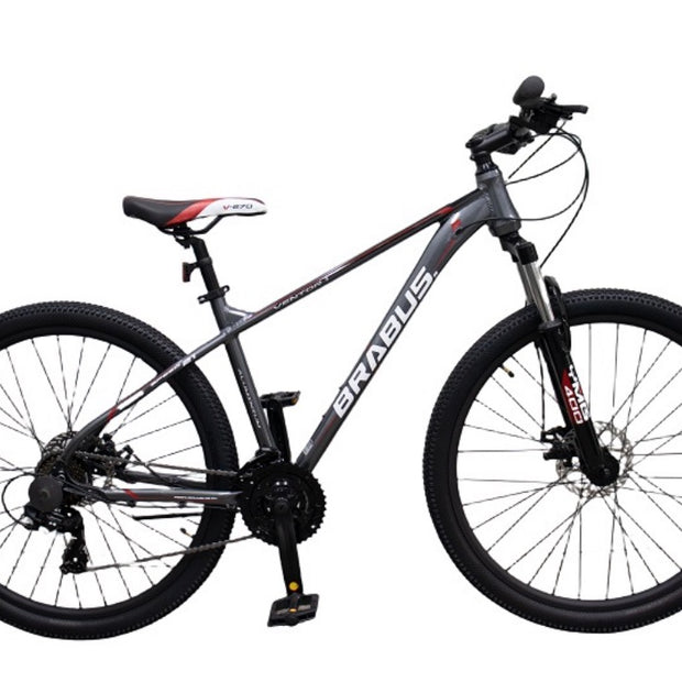 AB Bikes Mountain Bike Brabus Ventor in gray – side view