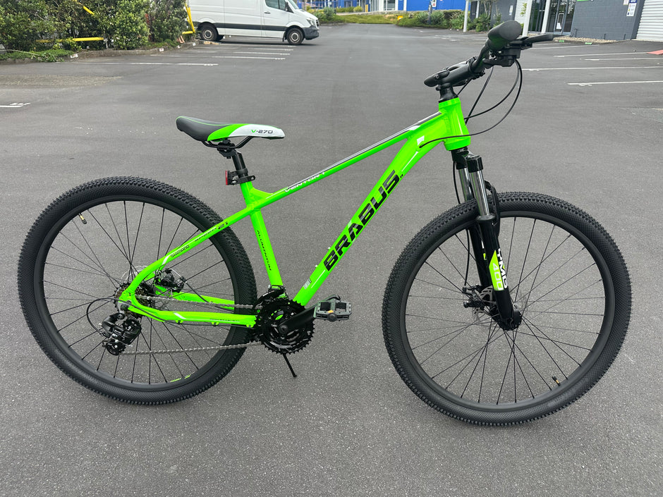 AB Bikes Mountain Bike Brabus Ventor in green – real shot side view