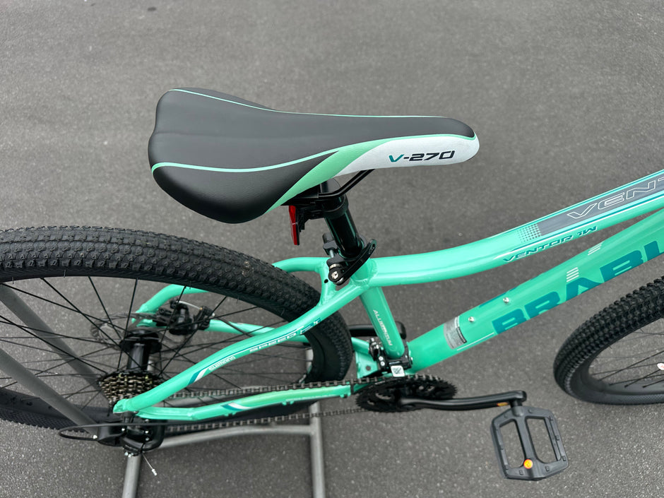 AB Bikes Mountain Bike Brabus Ventor in mint – bike seat view