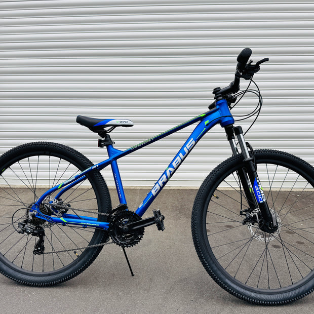 AB Bikes Mountain Bike Brabus Ventor in blue – real shot side view